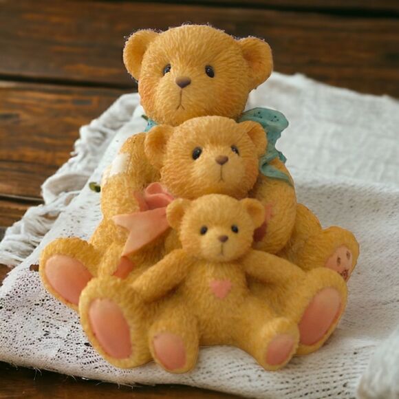 Cherished Teddies Figure Friends Come in All Sizes Theadore Samantha Tyler 1991. - Picture 10 of 16